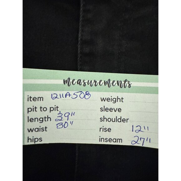 2/$30 ZARA Womens 10 Black Denim Skinny Jeans - Picture 14 of 15